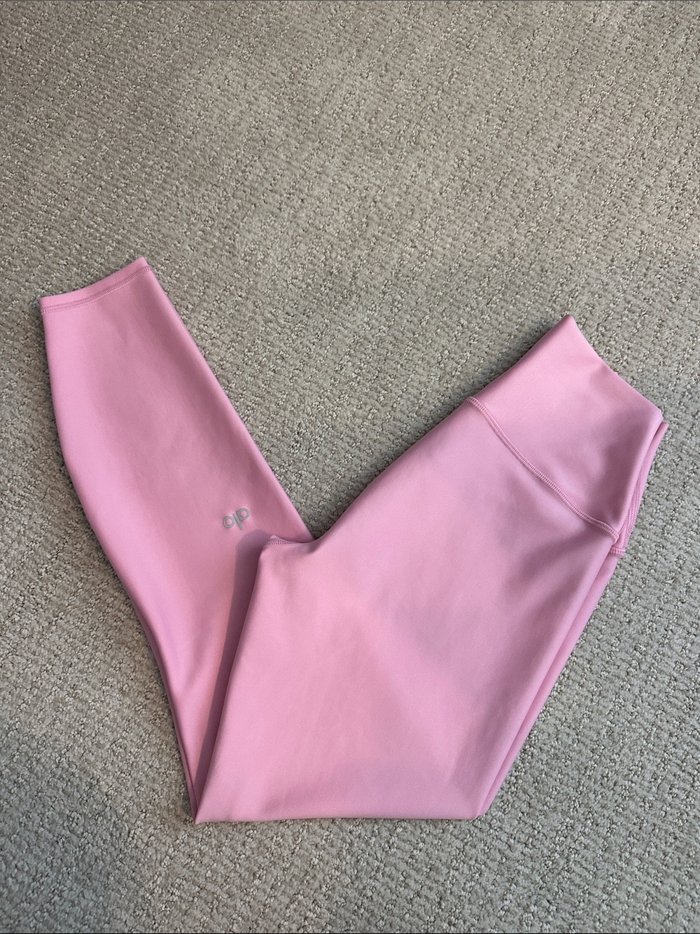 ALO Yoga Pink High-Waist Leggings